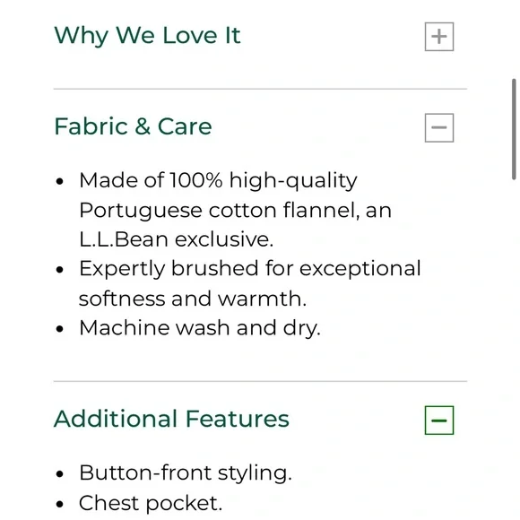 L.L. Bean women’s scotch plaid flannel shirt - Picture 7 of 7